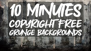 10 Minutes of FREE Grunge Backgrounds + Copyright-Free Music 🎵 #GrungePack #FreeAssets #Grunge #Edit