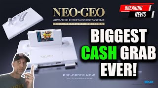 BREAKING NEWS-NEO GEO AES Anniversary System! Talking NEOGEO For CLICKS!