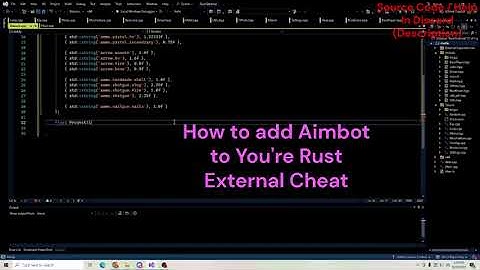 Creating a Rust External Cheat with Aimbot PT 2 (C++)