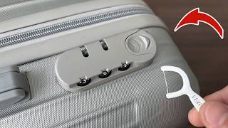 Forgot your suitcase code? Use THIS TRICK to crack it in 1 MINUTE! 💥 (SIMPLE) 🤯