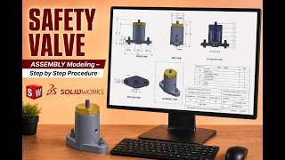 SAFETY VALVE ASSEMBLY IN SOLIDWORKS \ JSR CEED