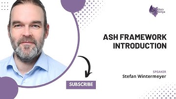 Ash Framework Introduction  by Stefan Wintermeyer  Feb 2024