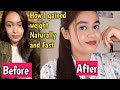 HOW I  GAINED WEIGHT SUPERFAST | My honest experience| NO Fancy Food | No Fancy Workout | IT WORKED
