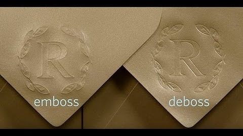Silhouette Curio Embossing and Debossing