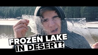 FROZEN LAKE IN THE DESERT? Cabin Adventure in Munds Park, Arizona