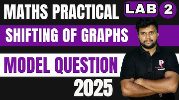 PLUS TWO | MATHS LAB | LAB 2 - SHIFTING OF GRAPHS | Model Questions 2025 |