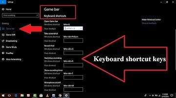 How to Change Default Keyboard Shortcut Keys of Game Bar in Windows 10