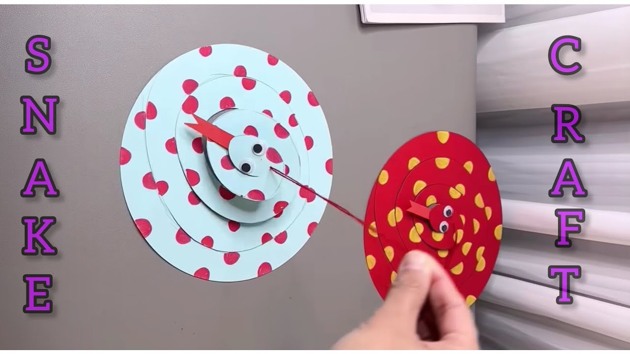 Origami Snake Making ideas | crafts for kids  