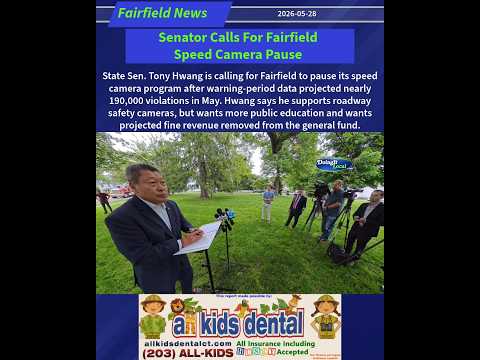 Senator Calls For Fairfield Speed Camera Pause