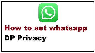 How to set whatsapp dp privacy 2019 This works screenshot 4