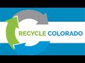 Recycling is IMPORTANT in Colorado