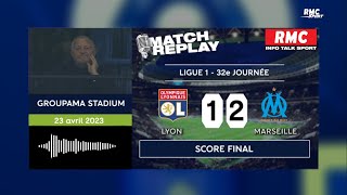 OL 12 OM : Victoire de Marseille sur un but gag, le goal replay avec les commentaires RMC