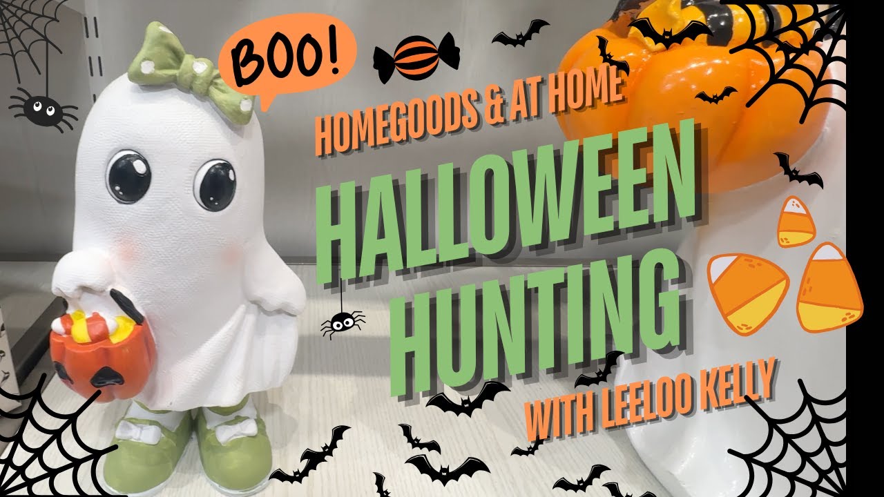 HomeGoods Halloween, At Home Halloween, Halloween Decor Hunting, Spookytown , Code Orange