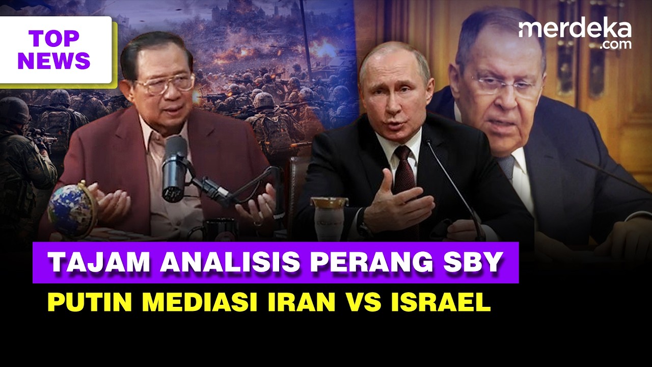 SBY Tajam Soal Kekuatan Perang Amerika | Putin Segera Turun Tangan Konflik Iran Vs Israel