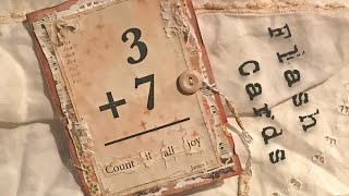 Flashcard Fun - Create a Little Journal Along With Me - Count it All Joy