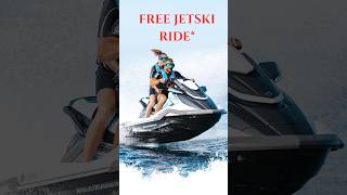 FREE JET SKI #shorts #shortvideo #yacht #jetski #dubai Book 04Hours and Get  30mins Jet ski