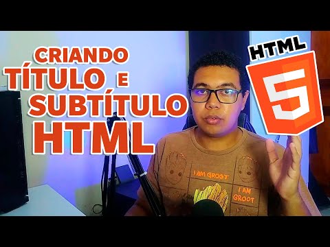 Vídeo: Como você faz um título em HTML?