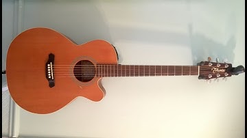 Acoustic Guitar - 60 Second String Change - Time-lapse