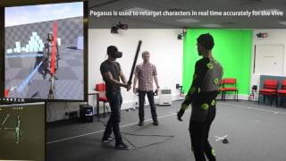 HTC Vive and Mocap Integration