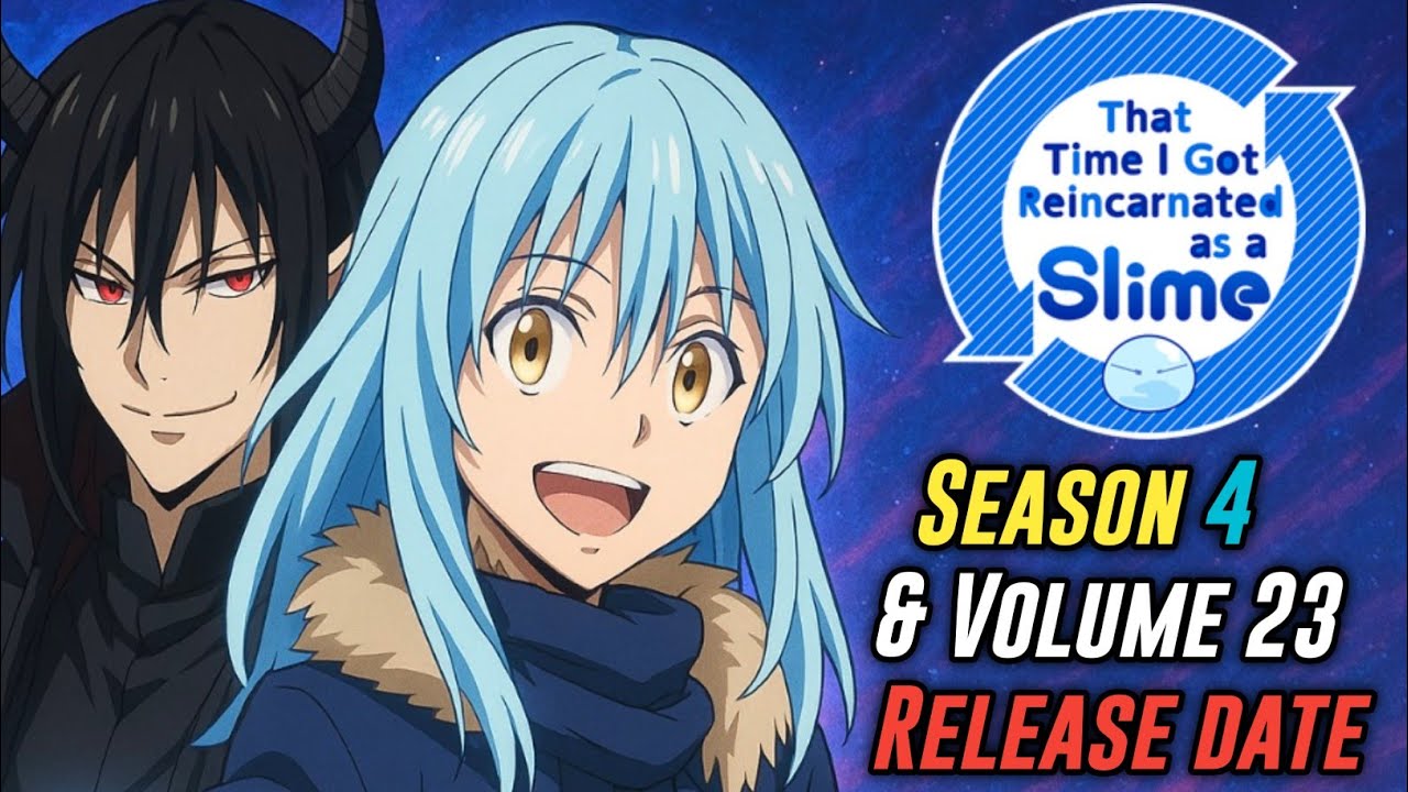 That time i got Reincarnated as a Slime Seasone 4 & volume 23 release date Hindi 