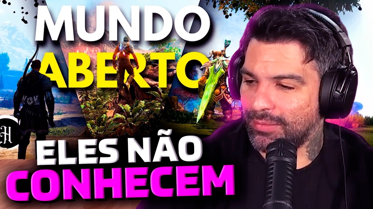 12 JOGOS BONS DE MUNDO ABERTO QUE OS YOUTUBERS NÃO CONHECEM