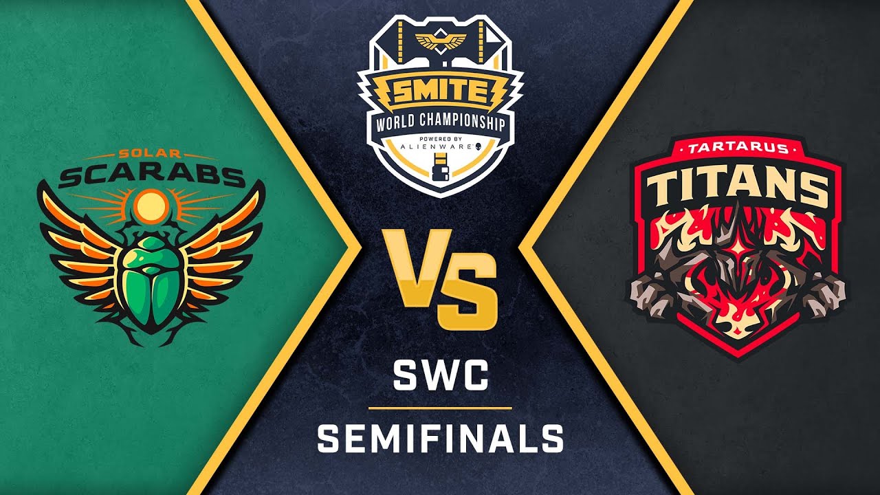 SMITE World Championship Season 8 Semifinals SOLAR SCARABS VS TARTARUS ...