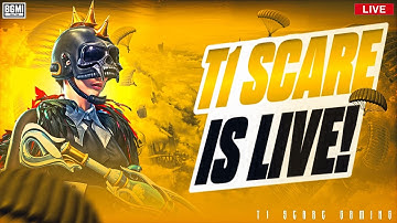 20 FPS CONQUEROR IS HERE T1SCARE IS LIVE  IN IPAD PRO M4 intense lobbies @T1SCARE  #BGMI #BGMILIVE