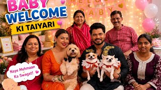 Baby k welcome k liye Puri family again💕sambhavna Seth entertainment sambhavna Seth new vlog
