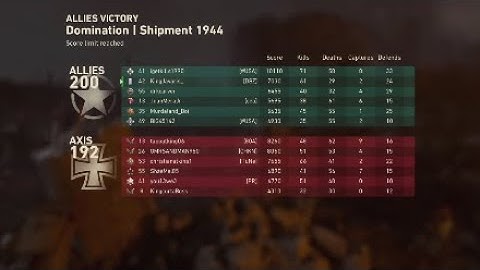 COD WW2 - 61-29 Itra Burst Gameplay