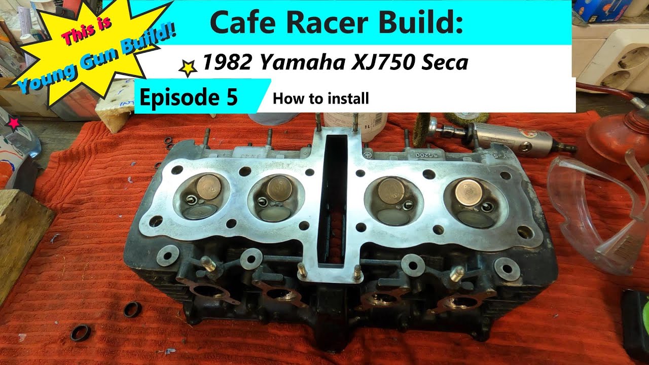 Cylinder head installation Yamaha XJ750 YouTube