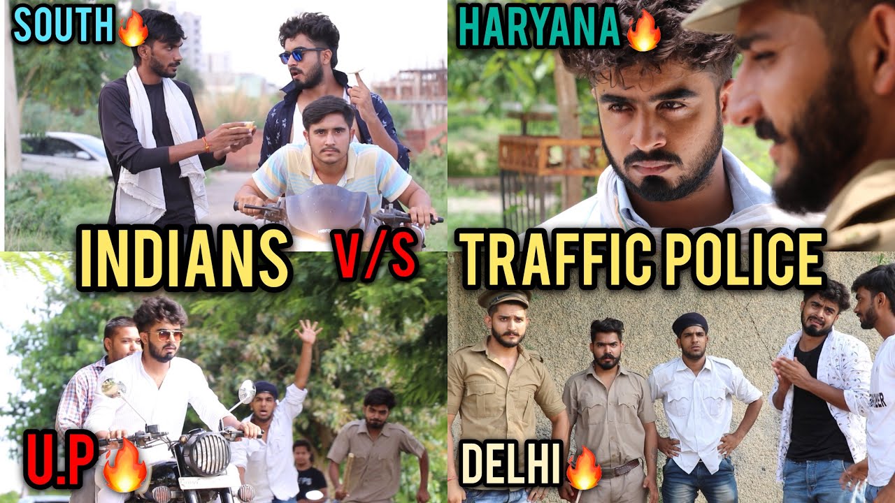 INDIANS VS TRAFFIC POLICE || HALF ENGINEER ||