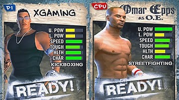 Fight vs OMAR EPPS. Def Jam Fights for NY. Best Figh game. Old PS2 games in 2020. Gameplay video.