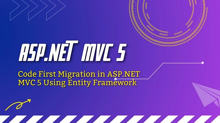 Code First Migration in ASP.NET MVC 5 using Entity Framework - ASP.NET MVC 5 Tutorial for Beginners