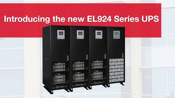 Toshiba EL924 Series Uninterruptible Power System for Emergency Lighting Applications