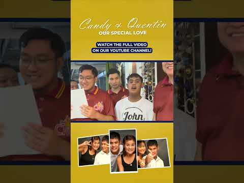 Saling Kit si Quentin sa Caroling.