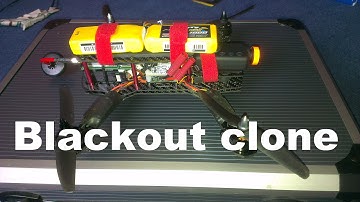 Mini quad ( Chinese H250 or Mystery or Blackout clone ) first FPV