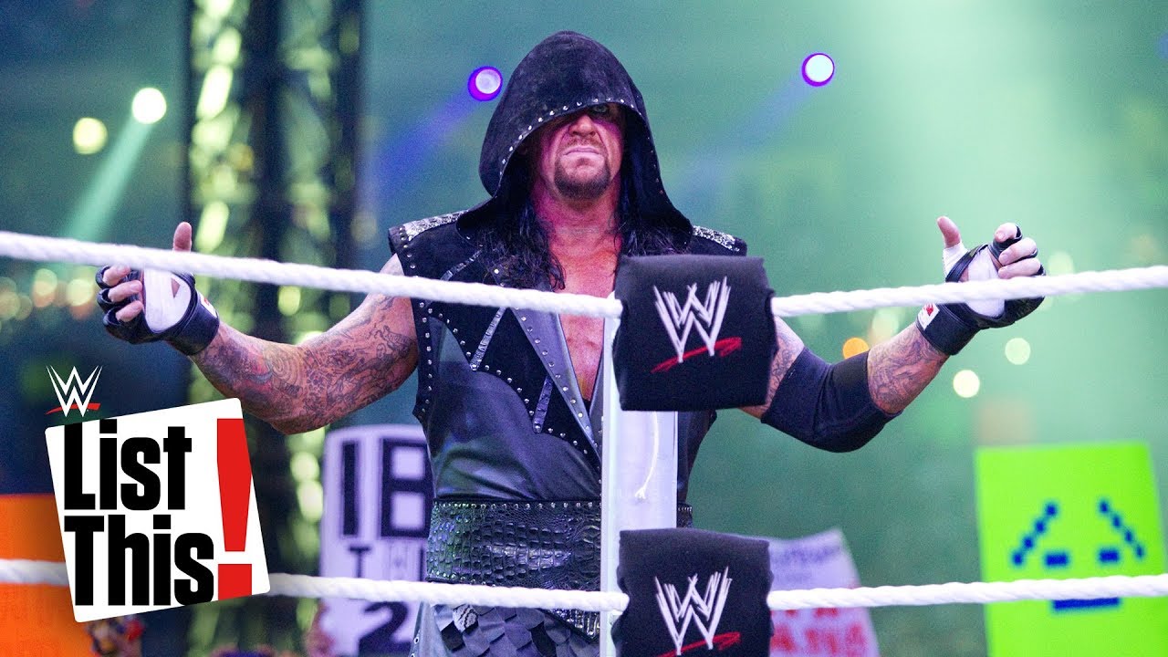 5 records The Undertaker owns: WWE List This!