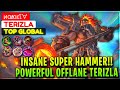Insane Super Hammer!! Powerful Offlane Terizla [ Top Global Terizla ] ͷαtαͼῖ∀ - Mobile Legends