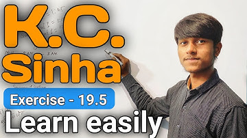 Indefinite integration, Ex-19.5 (Q. 1 to 5) KC SINHa