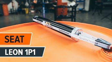 Hoe een schokdemper achteraan vervangen op een SEAT LEON 1P1 [HANDLEIDING AUTODOC]