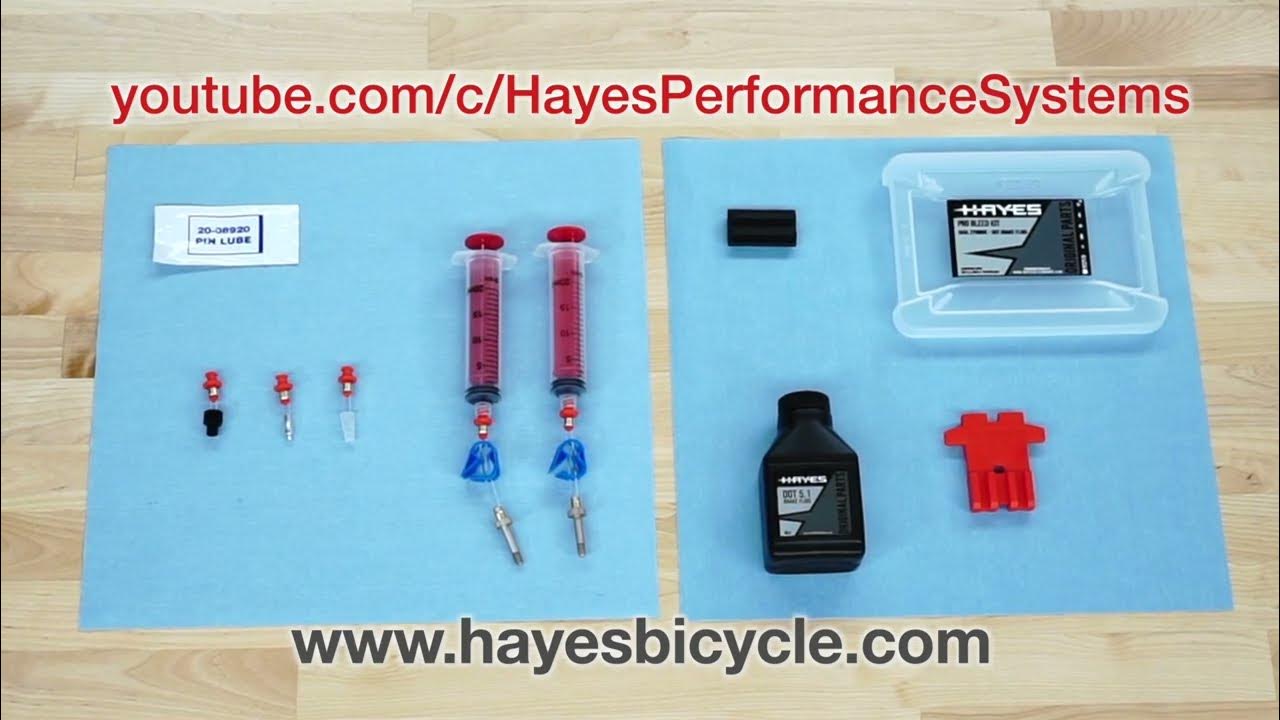 Hayes Disc Brakes Pro Bleed Kit YouTube
