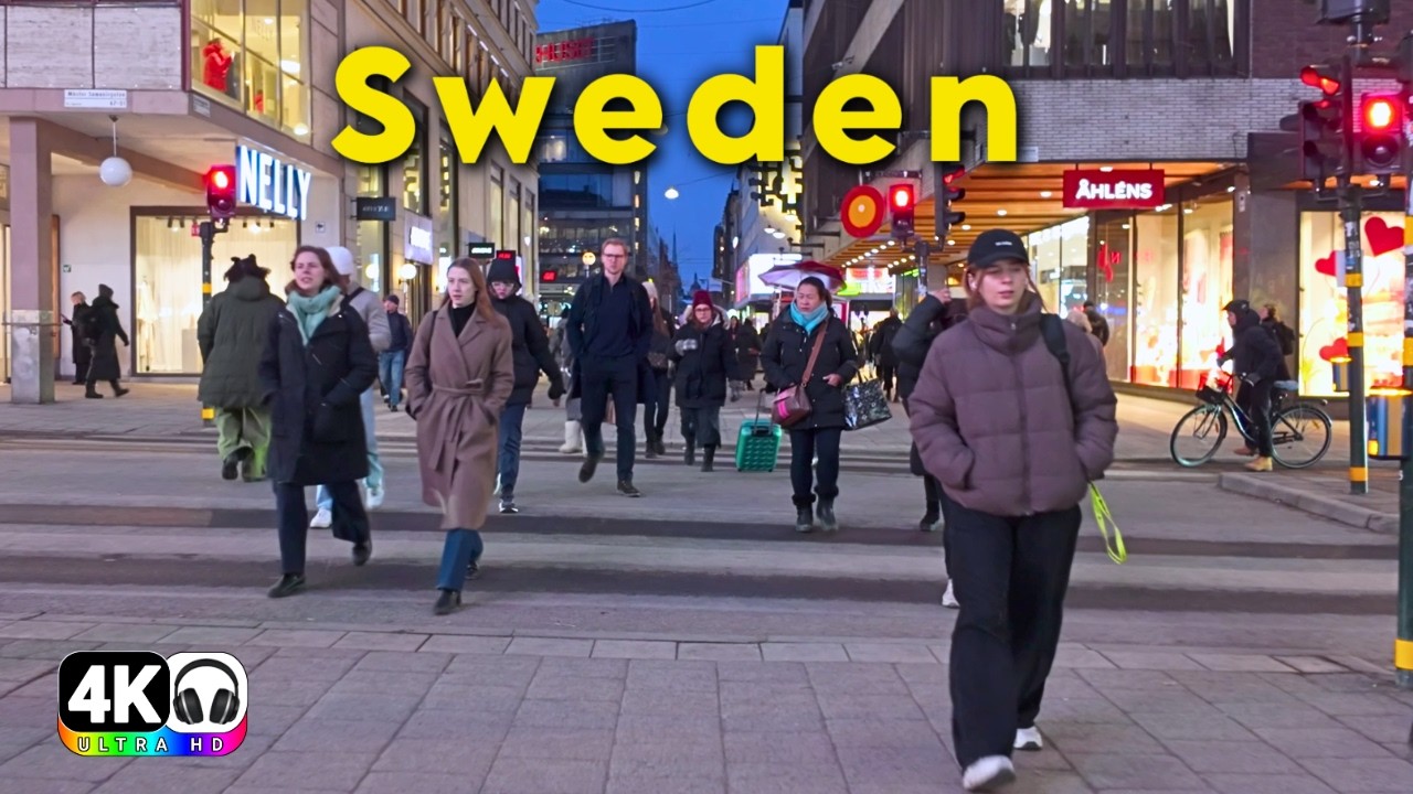 This Is Winter in Stockholm ❄️ 2026 | You Need to See This in 4K