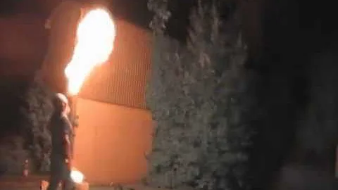Carola Rupperts Birthday fire show