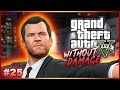 Completing GTA V Without Taking Damage? - No Hit Run Attempts (One Hit KO) #25