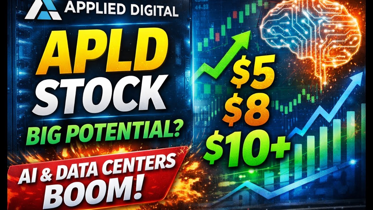 APLD Stock Analysis 🔥 Applied Digital BIG AI Play | $5 – $10 Price Target