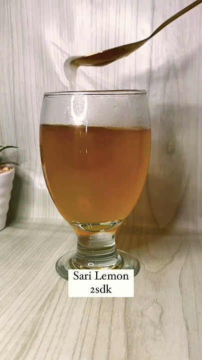 AMPUH TURUNIN BERAT BADAN 😍 | Super Drink dengan Sari Lemon   Chia Seeds ! Wajib Coba