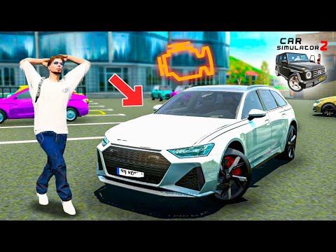 РЕАЛЬНАЯ ЖИЗНЬ СЛОМАЛАСЬ AUDI RS6 В СИМУЛЯТОР АВТОМОБИЛЯ 2! СЛОМАЛОСЬ УПРАВЛЕНИЕ НА АУДИ REAL LIFE