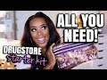 DRUGSTORE MAKEUP STARTER KIT FOR BEGINNERS | EVERYTHING YOU NEED! | Andrea Renee