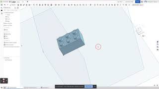 Lego Models in OnShape 4 - Making Derivative Pieces