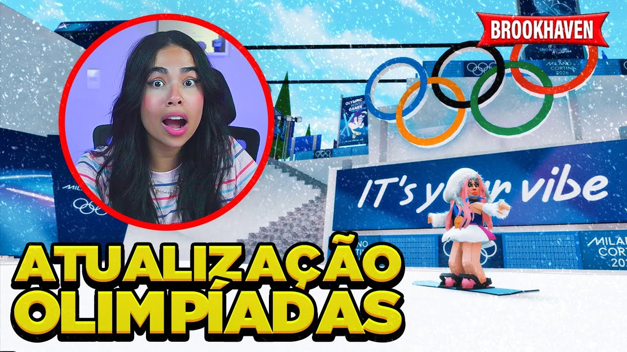 NOVA ATUALIZAÇÃO OLIMPÍADAS INVERNO EM BROOKHAVEN 